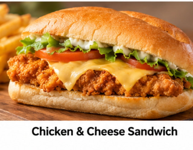 Chicken & Cheese Sandwich