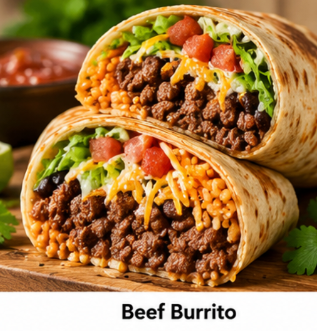 Beef Burrito.