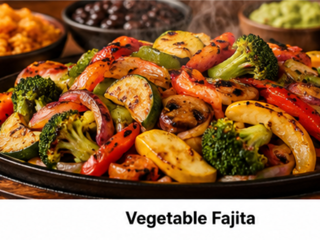 Vegetable Fajita.