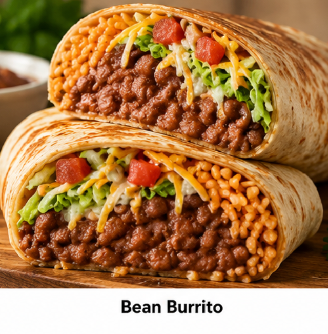 Bean Burrito.