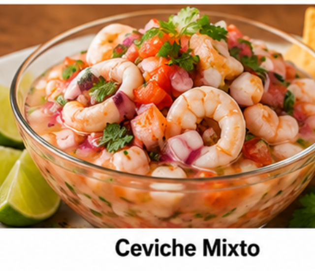 Ceviche Mixto.