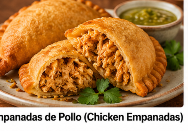 Empanadas de Pollo (Chicken Empanadas).