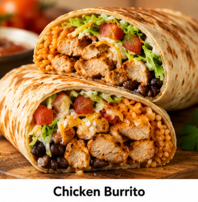 Chicken Burrito.