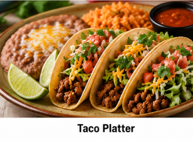 Taco Platter.