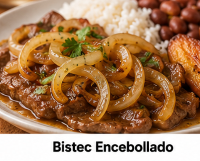 Bistec Encebollado