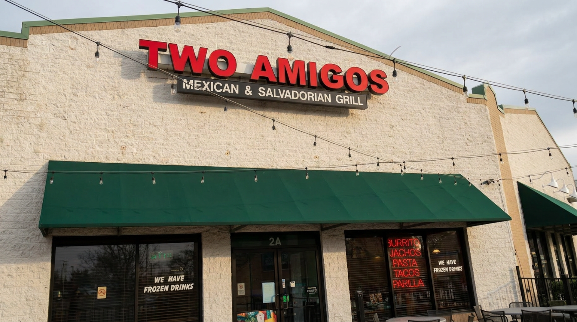 Two amigos, two kitchens, one table