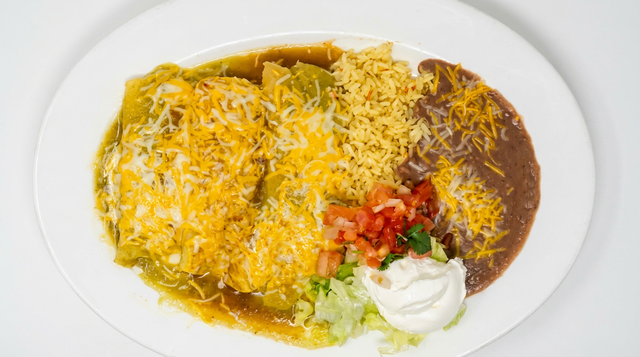 Chicken Enchiladas.