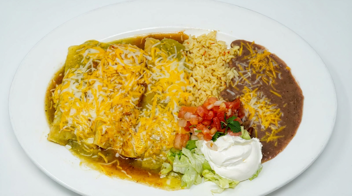 Spinach Enchiladas